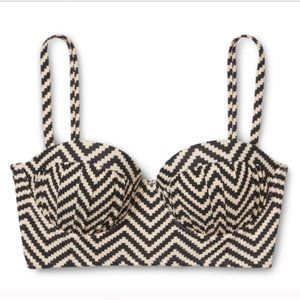 Xhilaration Chevron Swimsuit Top
